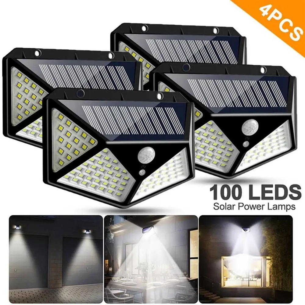 100 LED Wide Angle Solar Light