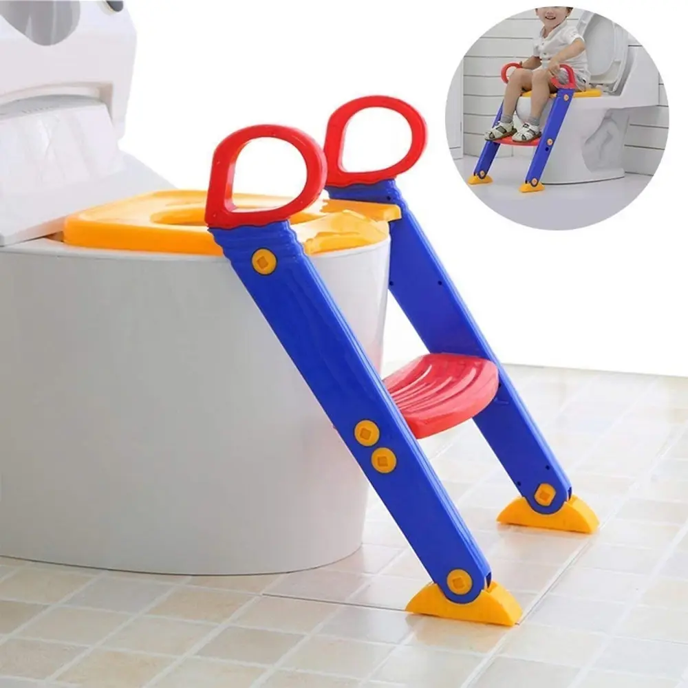 Baby Toilet Training Seat With Non Slip Ladder