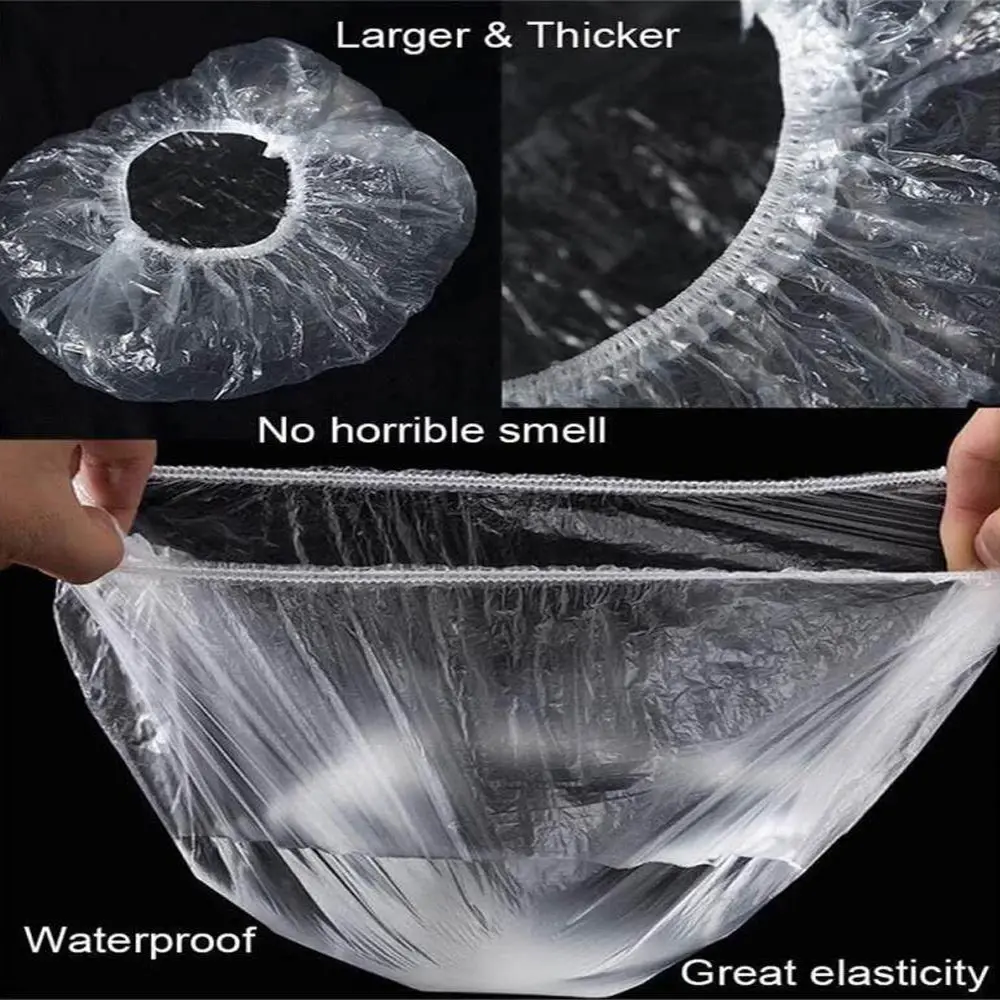 Elastic Clear Bowl Covers