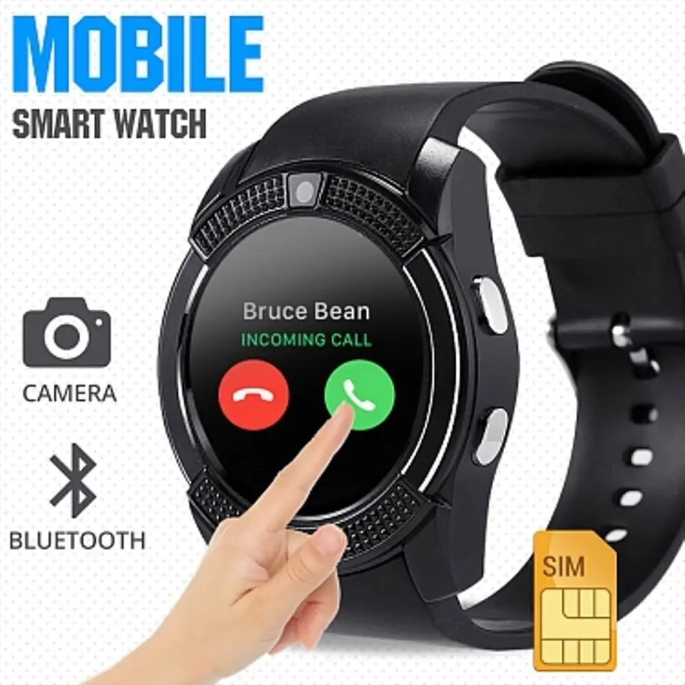Bluetooth Touch Screen Smart Watch