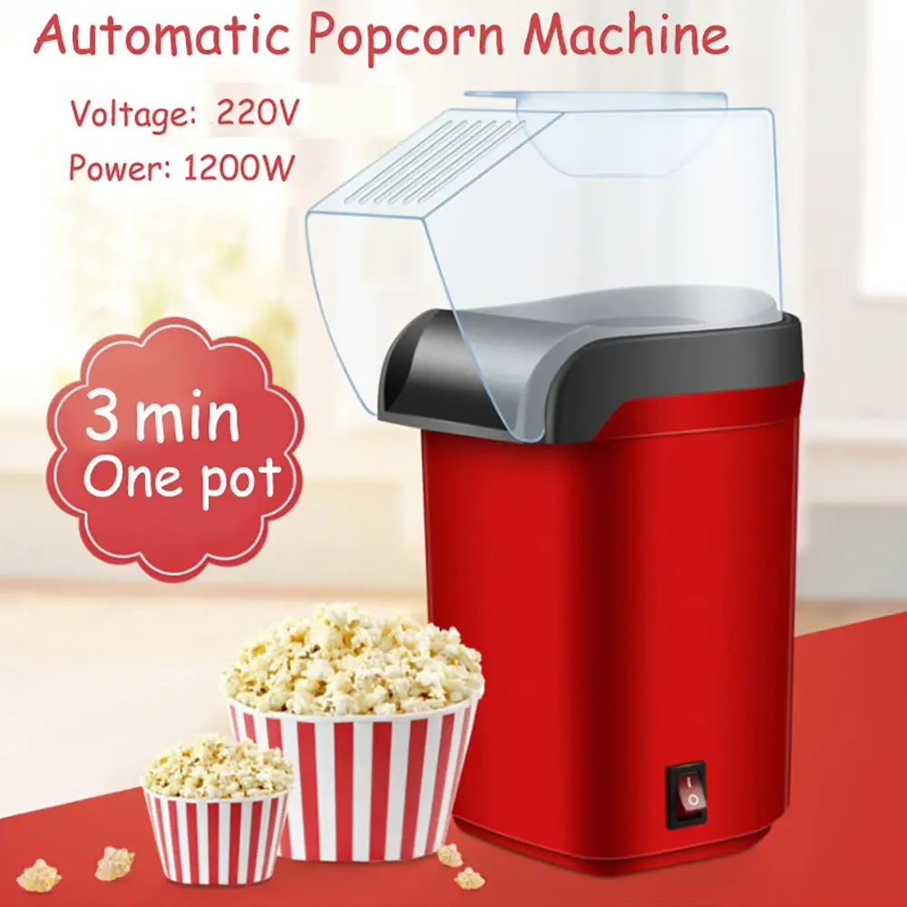 Hot-air Oil-free Popcorn Maker