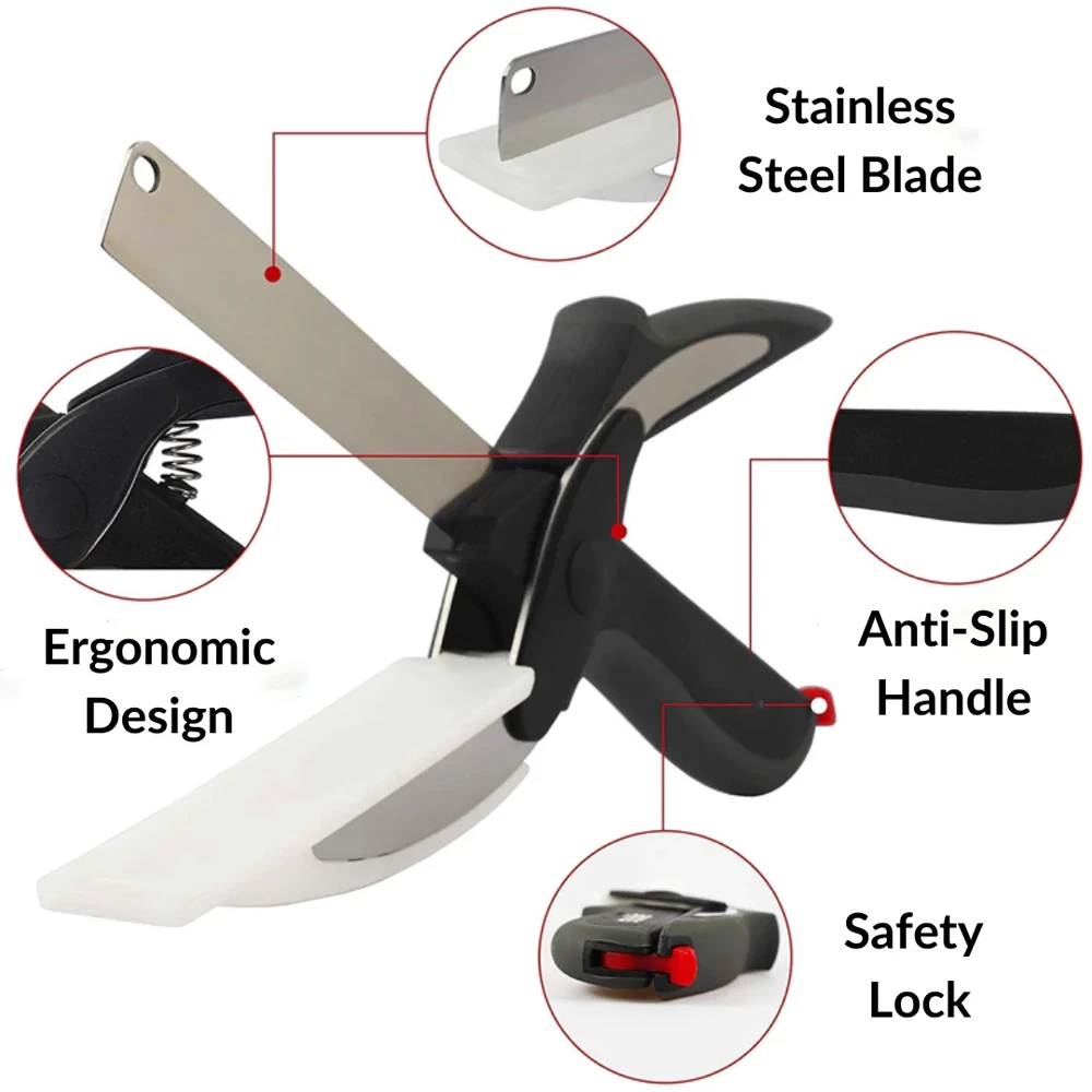 Buy Multi-Function Stainless Steel Cutter & Vegetable Knife