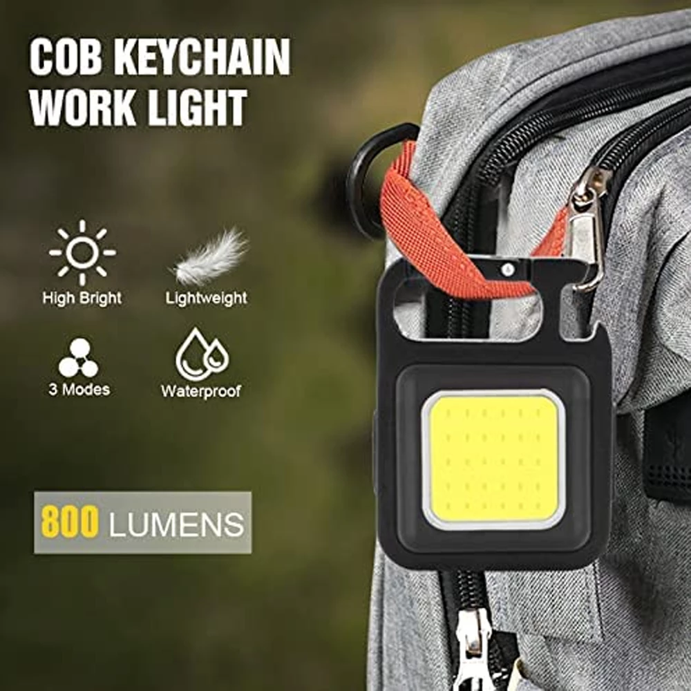 Buy Rechargeable Mini LED Keychain Flashlight